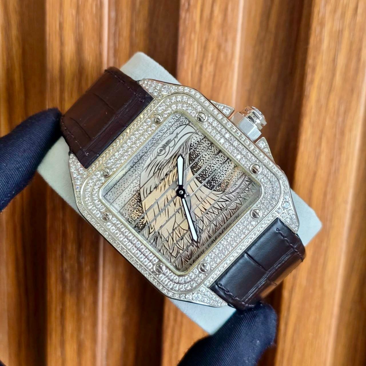 CARTIER  Cartier Santos Triple 100
