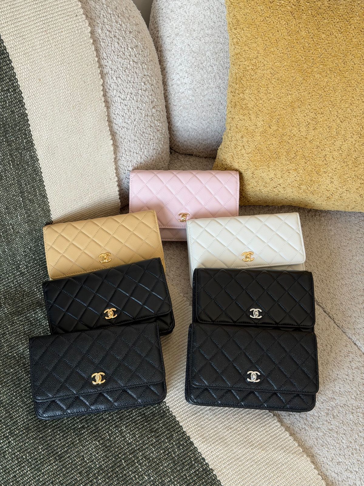 WOMEN  BAG  Chanel Classic Wallet on Chain.VIP Quality  super master