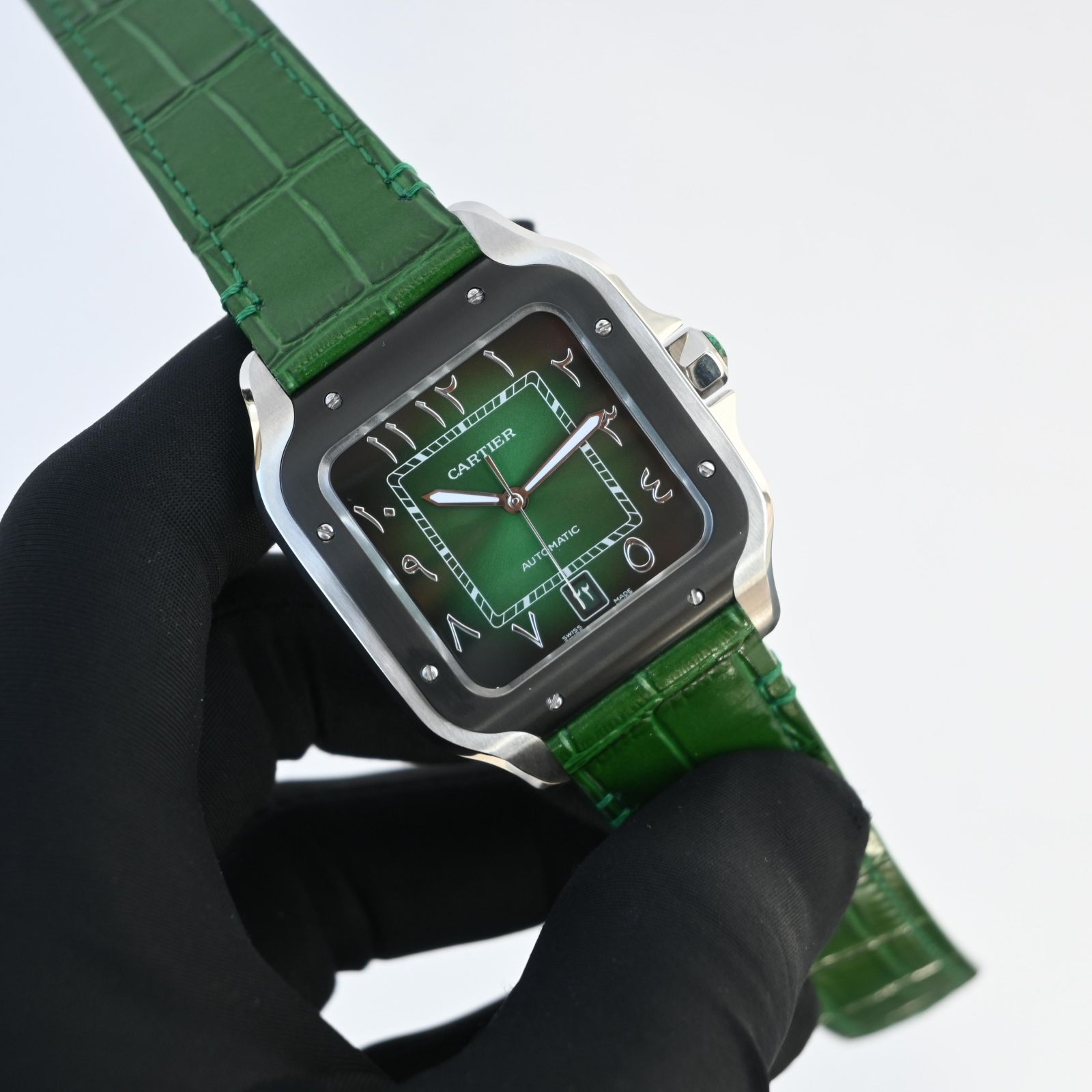 CARTIER  Cartier Santos de Cartier Large Model Middle East Edition (Reference: WSSA0055),