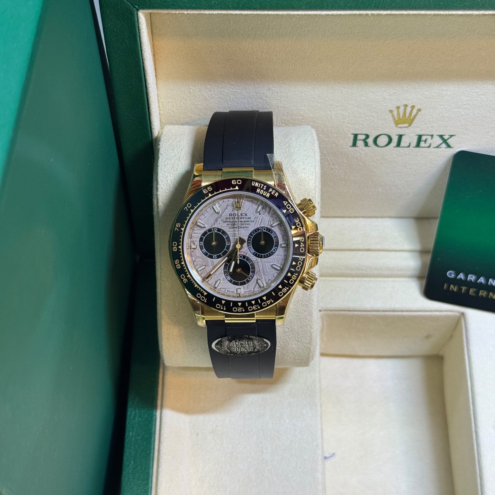 ROLEX Rolex Cosmograph Daytona With A Meteorite Dial,