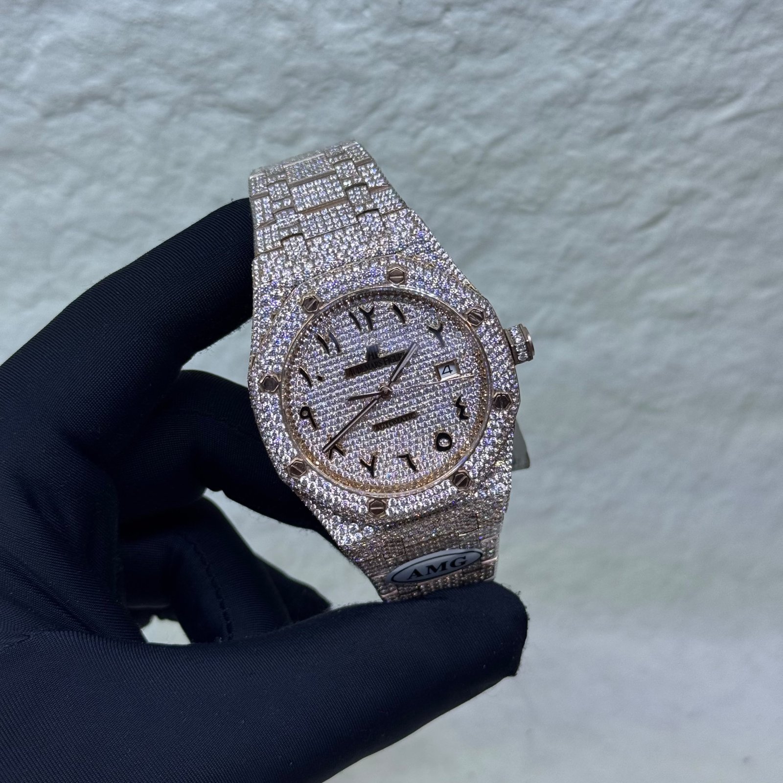 AUDEMARS PIGUET Diamond Audemars Piguet Royal Oak 41mm - 18k Rose Gold