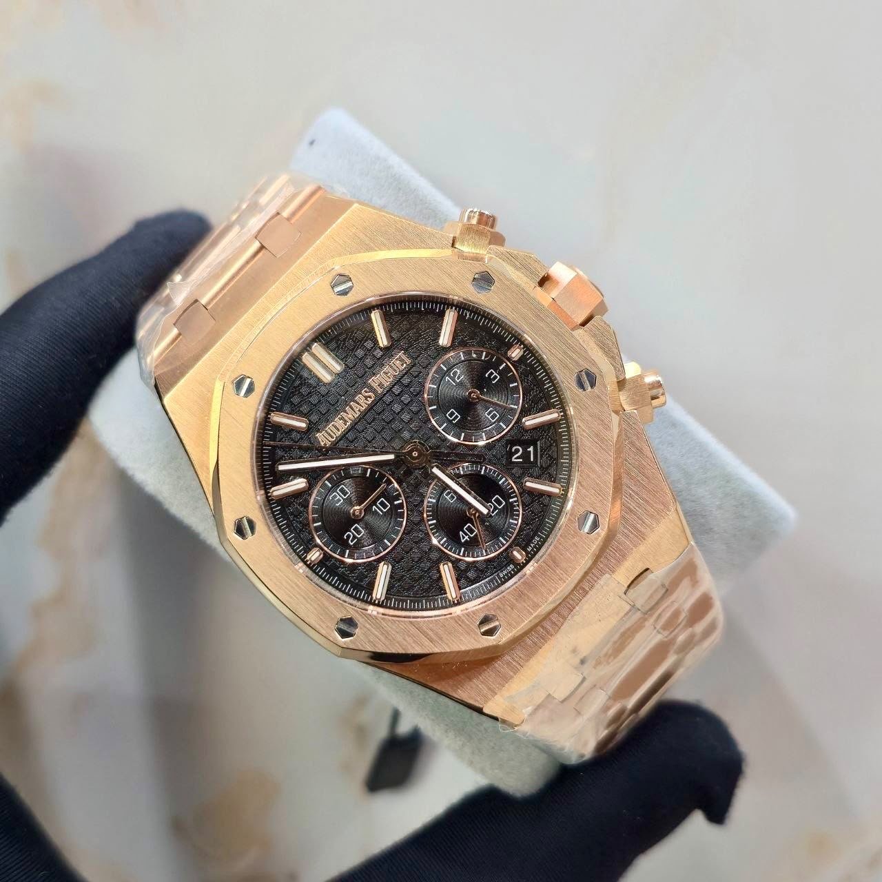 AUDEMARS PIGUET Audemars Piguet Royal Oak 26240OR.OO.1320OR.02 "50th Anniversary" 41mm Black ...