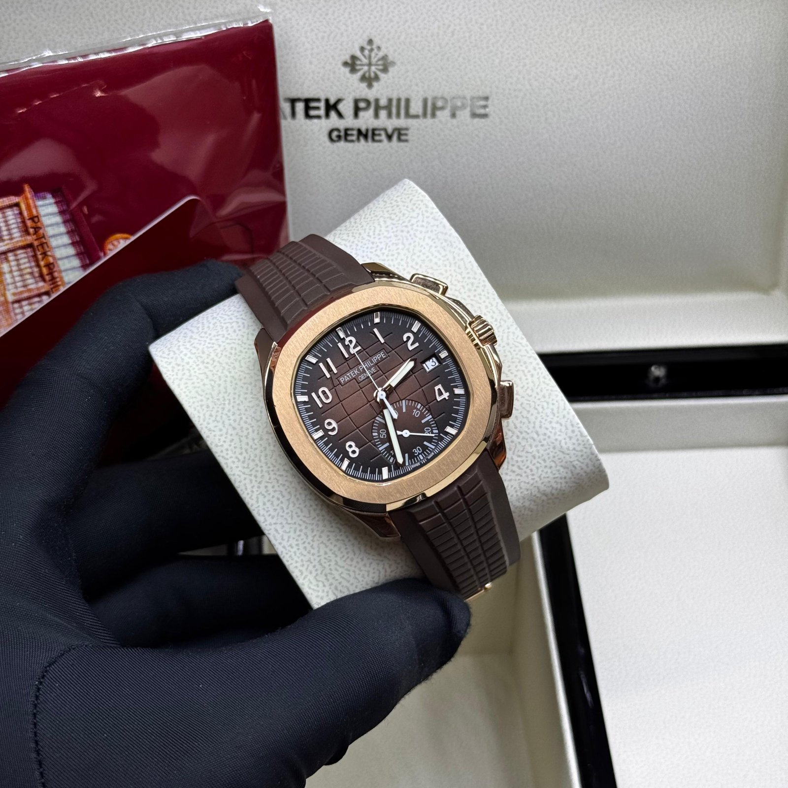 PATEK PHILIPPE Patek Philippe Aquanaut Chronograph 5968R-001