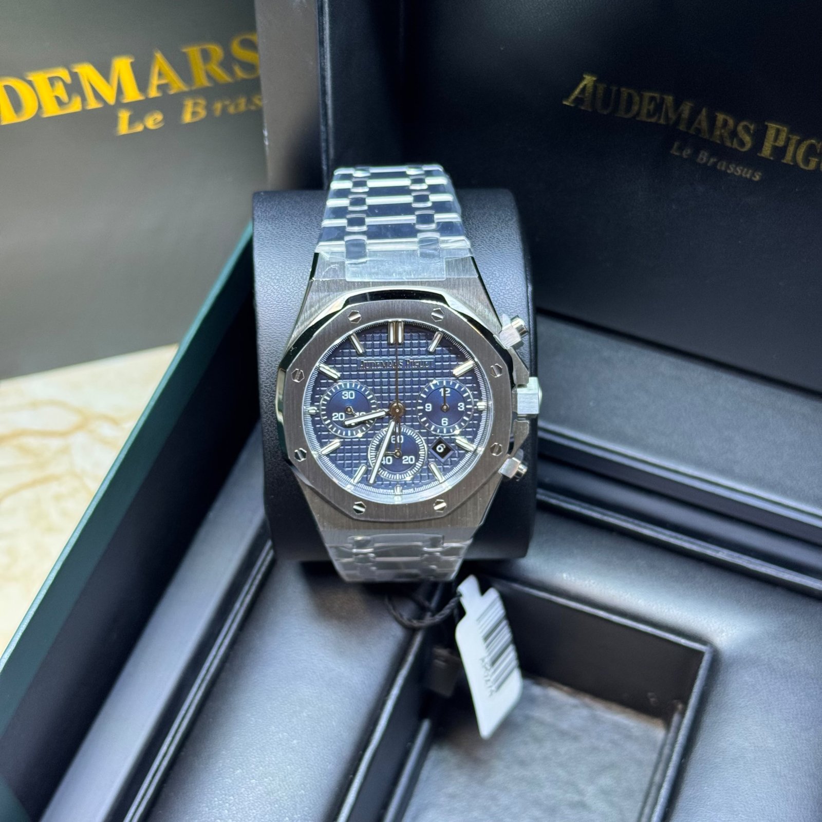 AUDEMARS PIGUET Audemars Piguet Royal Oak Chronograph Ref. 26240ST.OO.1320ST.05 41mm Steel Blue