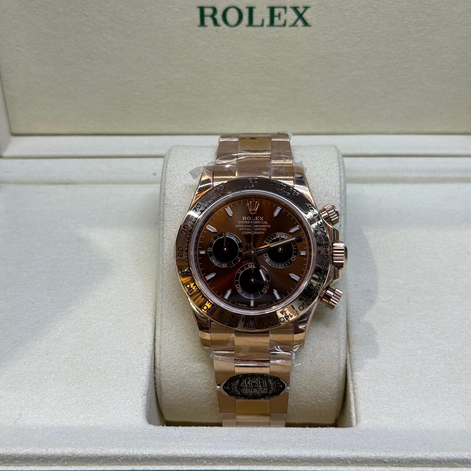 ROLEX Rolex Cosmograph Daytona Chocolate Brown Dial